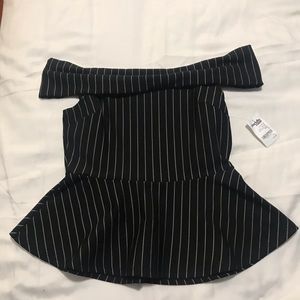 Black Dress Top (NEVER WORN)